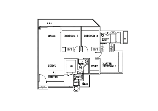 The Cascadia - Floor Plan