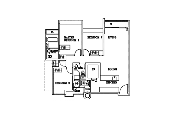 The Cascadia - Floor Plan