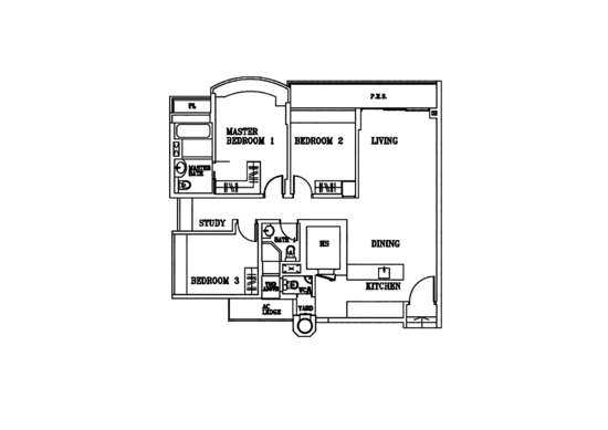 The Cascadia - Floor Plan