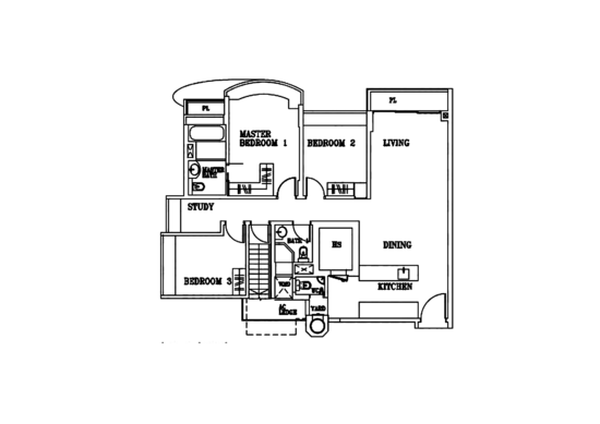The Cascadia - Floor Plan