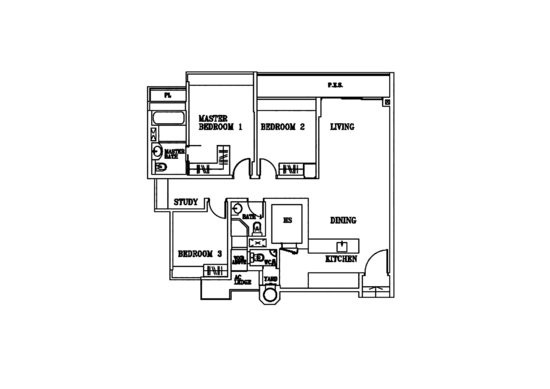 The Cascadia - Floor Plan