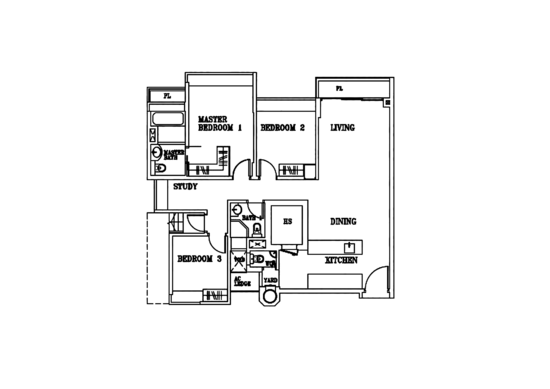 The Cascadia - Floor Plan