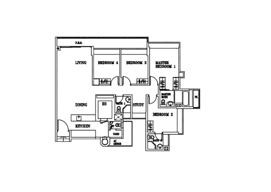 The Cascadia - Floor Plan