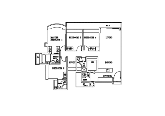The Cascadia - Floor Plan