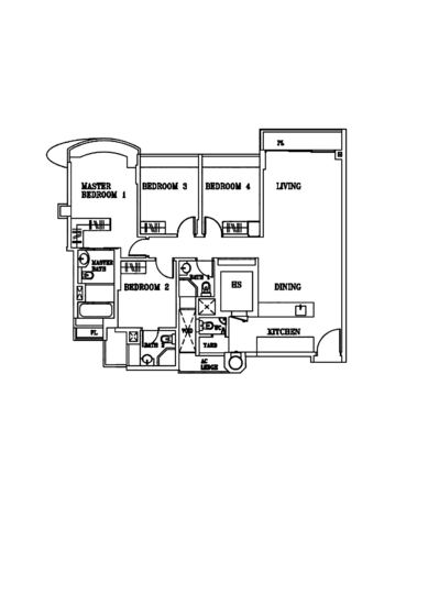 The Cascadia - Floor Plan