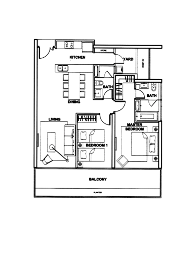 The Rochester Residences - Floor Plan