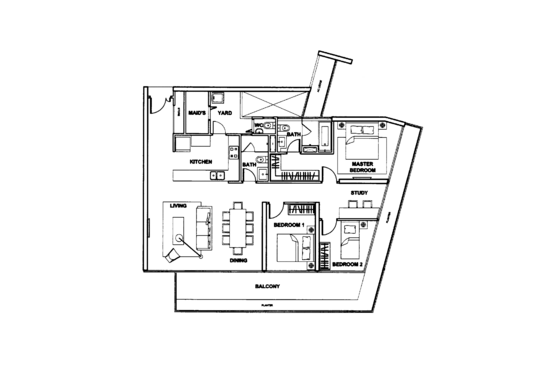 The Rochester Residences - Floor Plan
