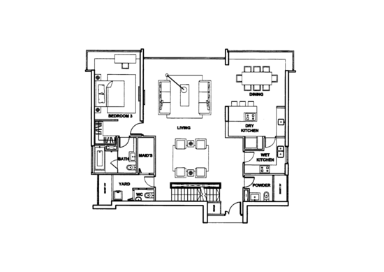 The Rochester Residences - Floor Plan