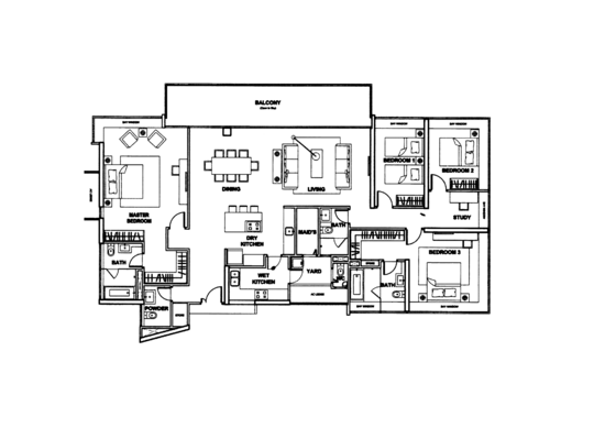 The Rochester Residences - Floor Plan