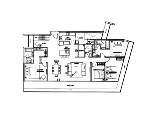 The Rochester Residences - Floor Plan