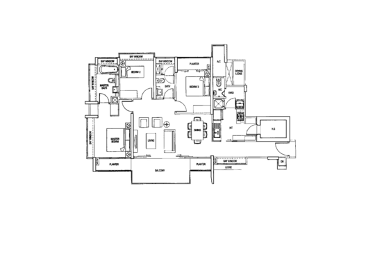 The Parc Condominium - Floor Plan