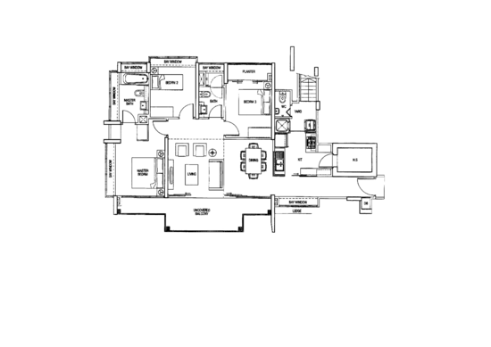 The Parc Condominium - Floor Plan