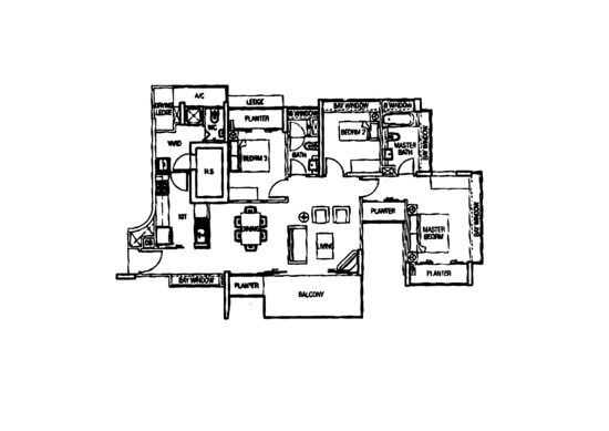 The Parc Condominium - Floor Plan