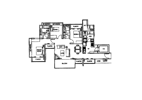 The Parc Condominium - Floor Plan