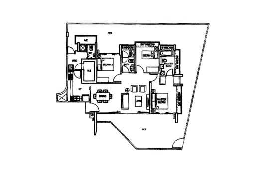 The Parc Condominium - Floor Plan