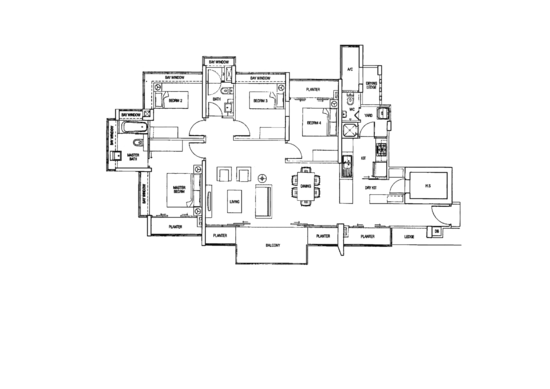 The Parc Condominium - Floor Plan