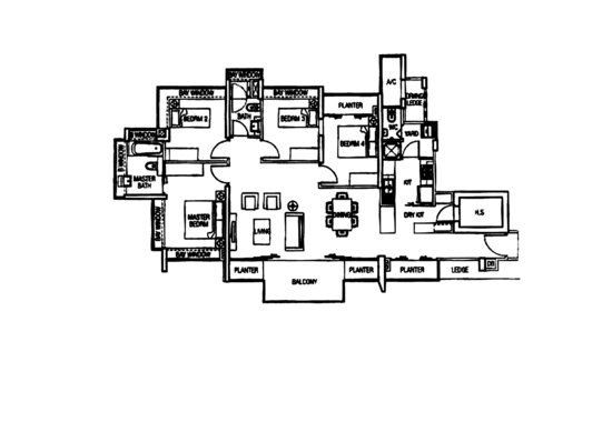 The Parc Condominium - Floor Plan