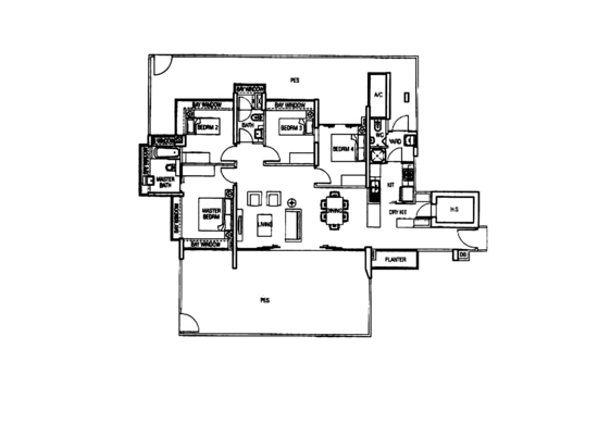 The Parc Condominium - Floor Plan