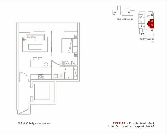 Scotts Square - Floor Plan