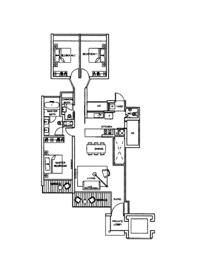 Duchess Residences - Floor Plan