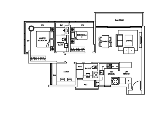 Soleil @ Sinaran - Floor Plan