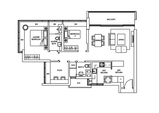 Soleil @ Sinaran - Floor Plan