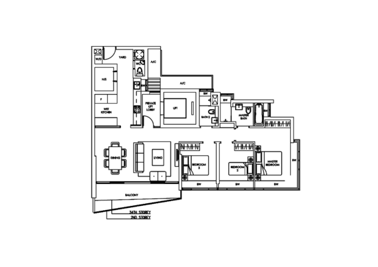 Soleil @ Sinaran - Floor Plan