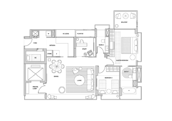 Helios Residences - Floor Plan