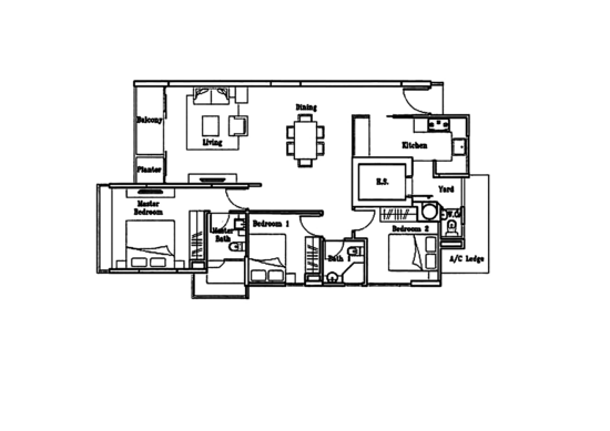 Fontaine Parry - Floor Plan