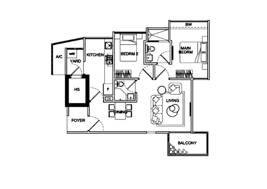 Mackenzie 88 - Floor Plan
