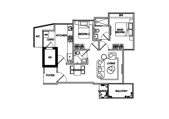 Mackenzie 88 - Floor Plan