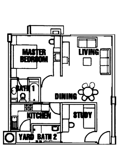 The Daffodil - Floor Plan