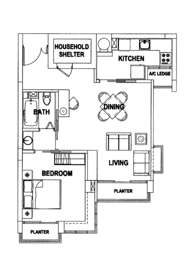Stevens Loft - Floor Plan