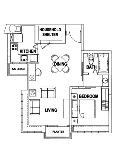 Stevens Loft - Floor Plan