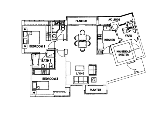 Stevens Loft - Floor Plan