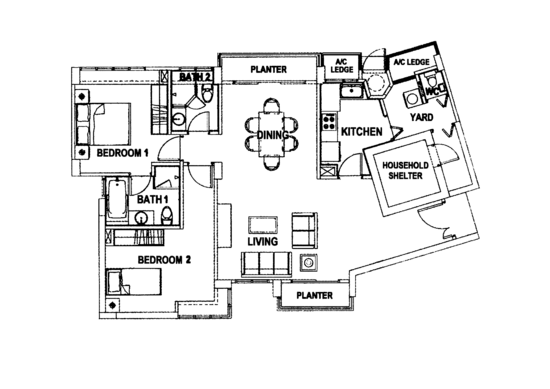 Stevens Loft - Floor Plan