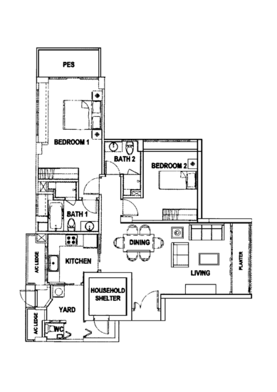 Stevens Loft - Floor Plan