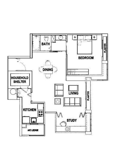 Stevens Loft - Floor Plan