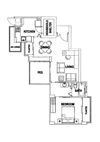 Stevens Loft - Floor Plan