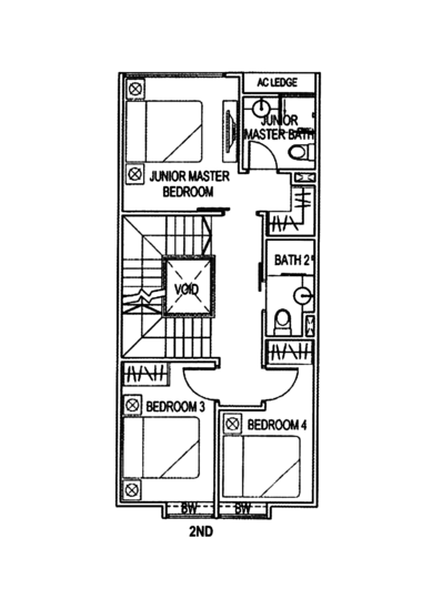 Milford Villas - Floor Plan
