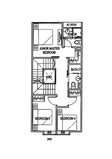 Milford Villas - Floor Plan
