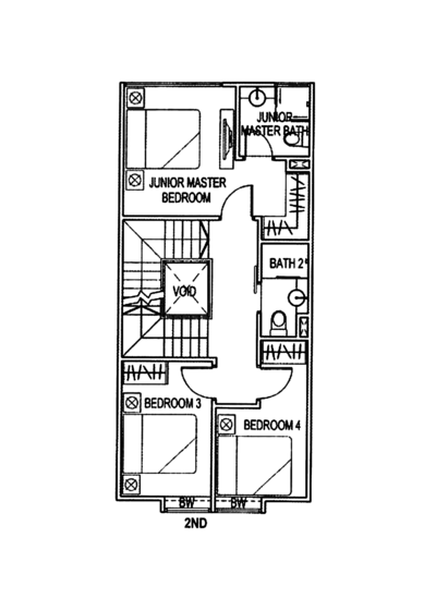 Milford Villas - Floor Plan