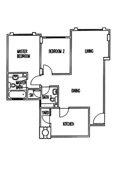 Harbourlights - Floor Plan