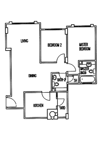 Harbourlights - Floor Plan