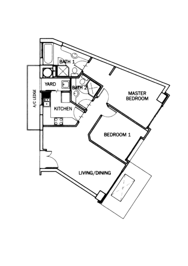 Gloucester Mansions - Floor Plan