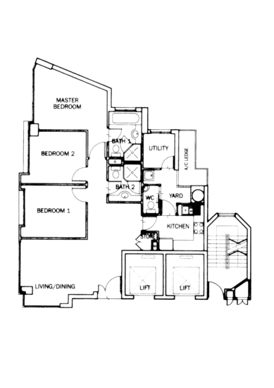 Gloucester Mansions - Floor Plan