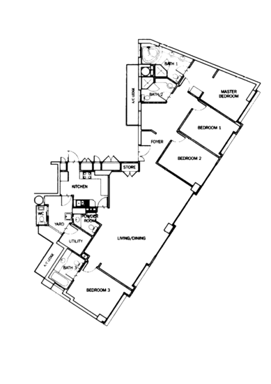 Gloucester Mansions - Floor Plan