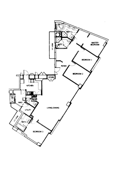 Gloucester Mansions - Floor Plan