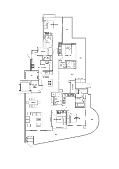 Turquoise - Floor Plan