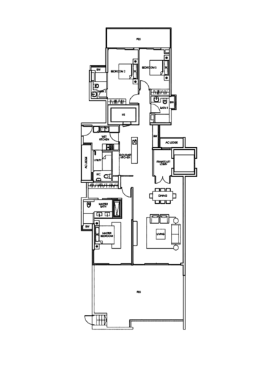 The Orange Grove - Floor Plan